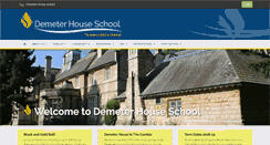 Desktop Screenshot of demeterhouseschool.com